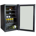 iceQ 93 Litre Under Counter Glass Door Display Fridge