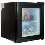 iceQ 36 Litre Counter Top Glass Door Display Mini Freezer