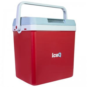 iceQ 32 Litre Electric Cool Box - Red