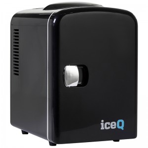 iceQ 4 Litre Portable Mini Fridge - Cooler / Warmer - Black