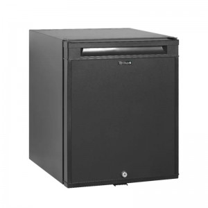TM35C Compressor Solid Door Minibar Fridge - Black