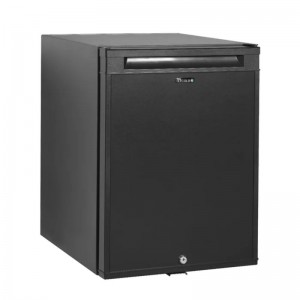 TM45C Compressor Solid Door Minibar Fridge - Black