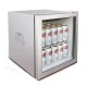 Stella Artois Branded Glass Door Display Silver Mini Fridge Drinks Cooler