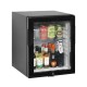 TM35GC Compressor Glass Door Minibar Display Fridge - Black