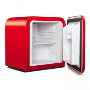 50's Retro Style Counter-Top Mini Fridge - Red