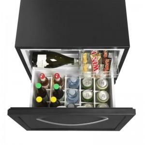 TD50A Compressor Minibar Drawer Fridge - Black