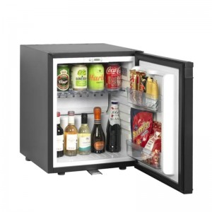 TM35C Compressor Solid Door Minibar Fridge - Black
