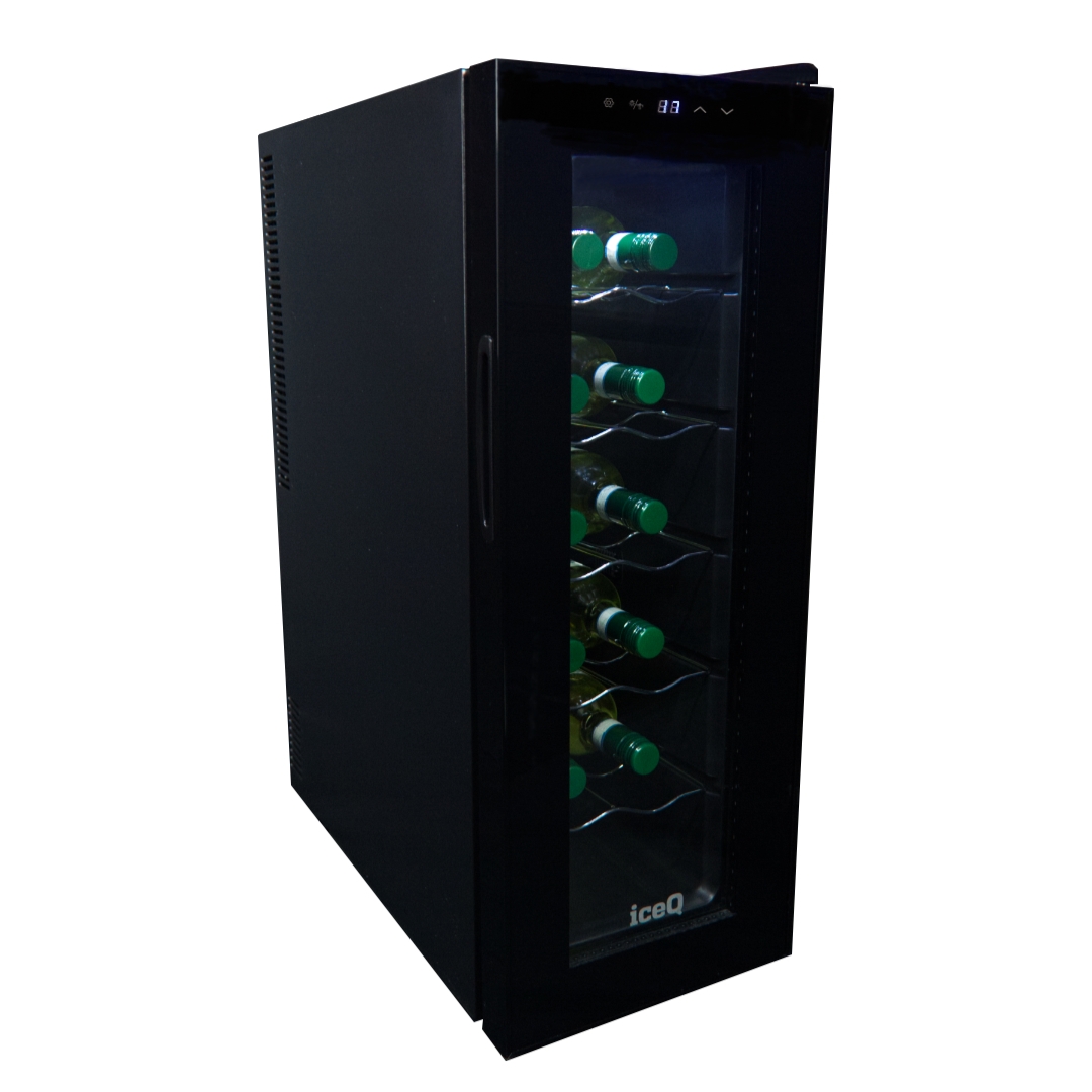 Click to view product details and reviews for Iceq 12 Bottle Slimline Wine Cooler.