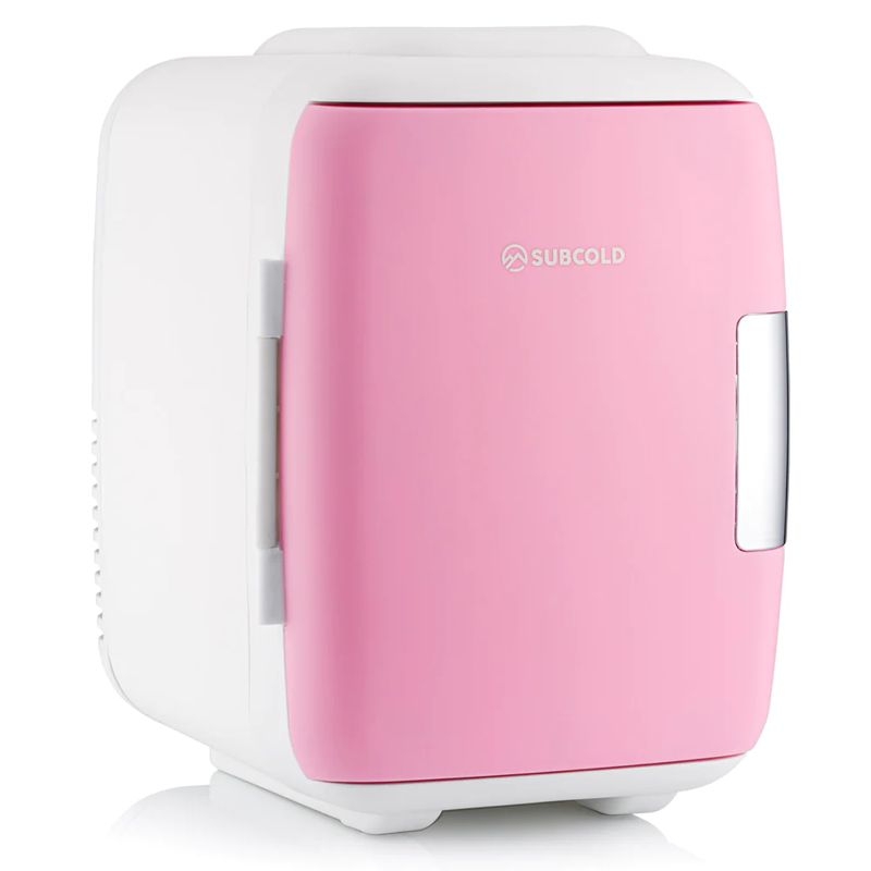 Click to view product details and reviews for Classic 4 Litre Portable Mini Fridge Pink White.