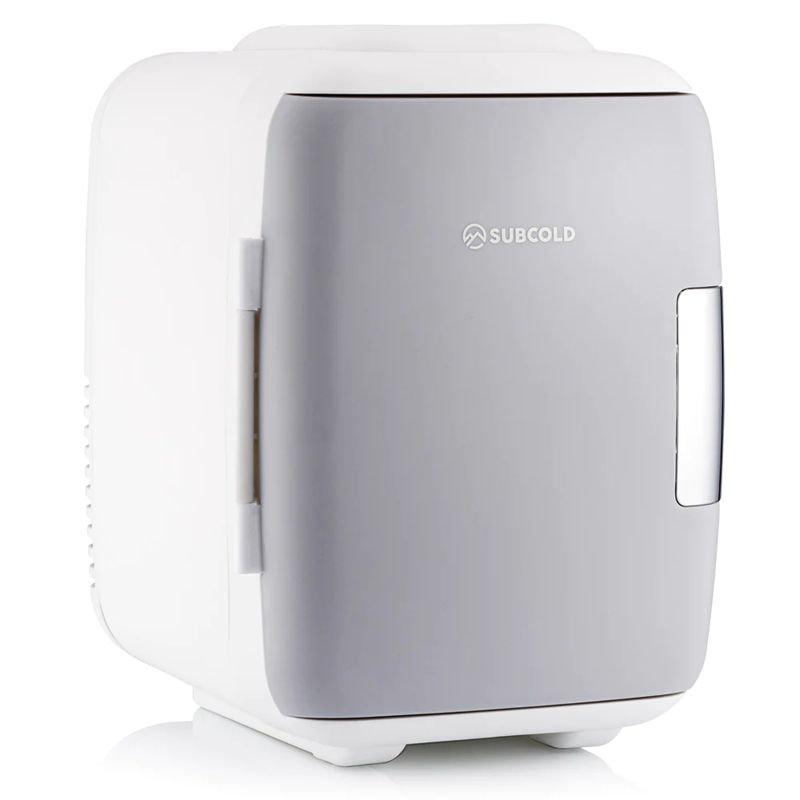 Click to view product details and reviews for Classic 4 Litre Portable Mini Fridge Grey White.
